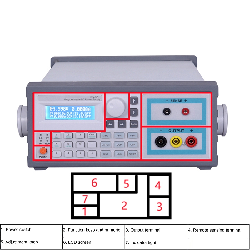 Laboratory high-precision six  - Linear Lab Power Supply Adjustable 评论和价格