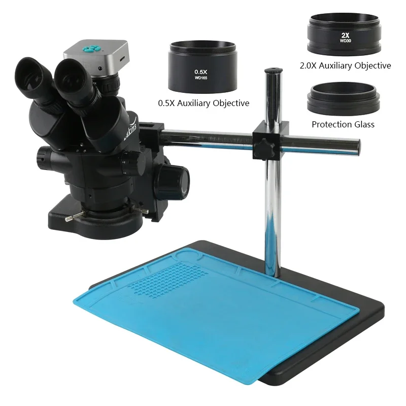 Zoom 3.5X-90X Confocal Trinocu - Stereo Trinocular Microscope Pcb 评论和价格