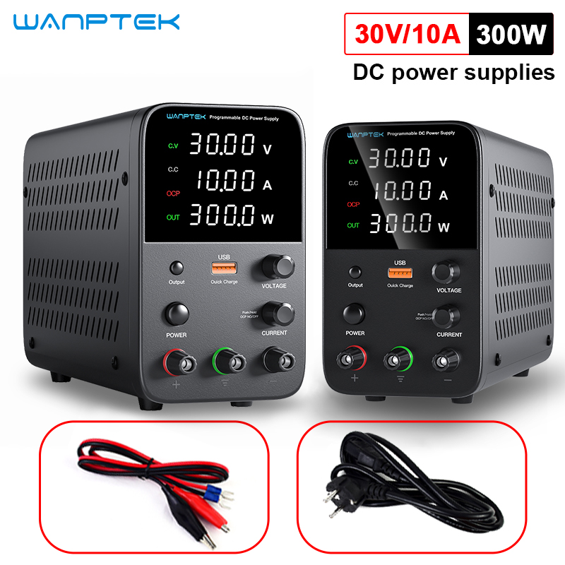 Wanptek Programmable DC Power  - Programmable Dc Power Supply 30V 10A 评论和价格