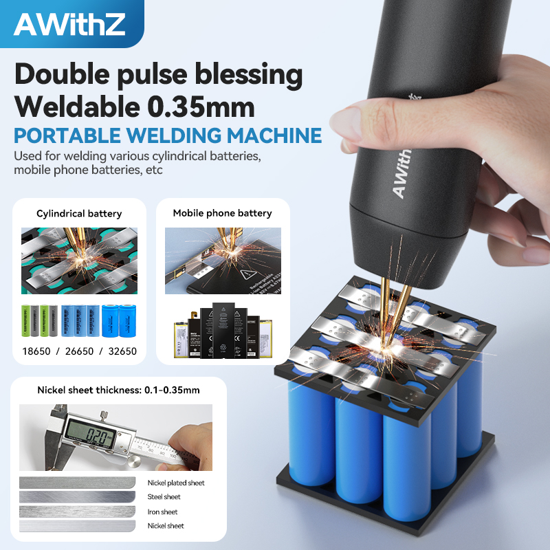 Awithz Portable Battery Spot W - Spot Welder 18650 Battery Pack 评论和价格