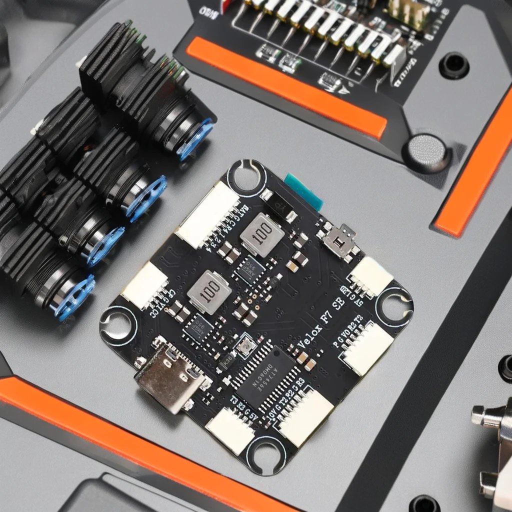 SkyDElT-HOBBY Velox F7 SE 30x3 - Fpv Flight Controller F7 Stack 60A 评论和价格