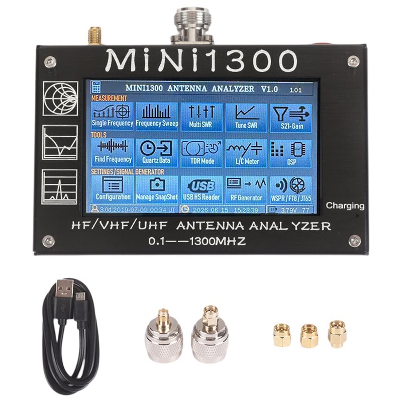 ALIM-Mini1300 4.3 Inch /VHF/UH - Signal Generator Spectrum Analyzer 评论和价格