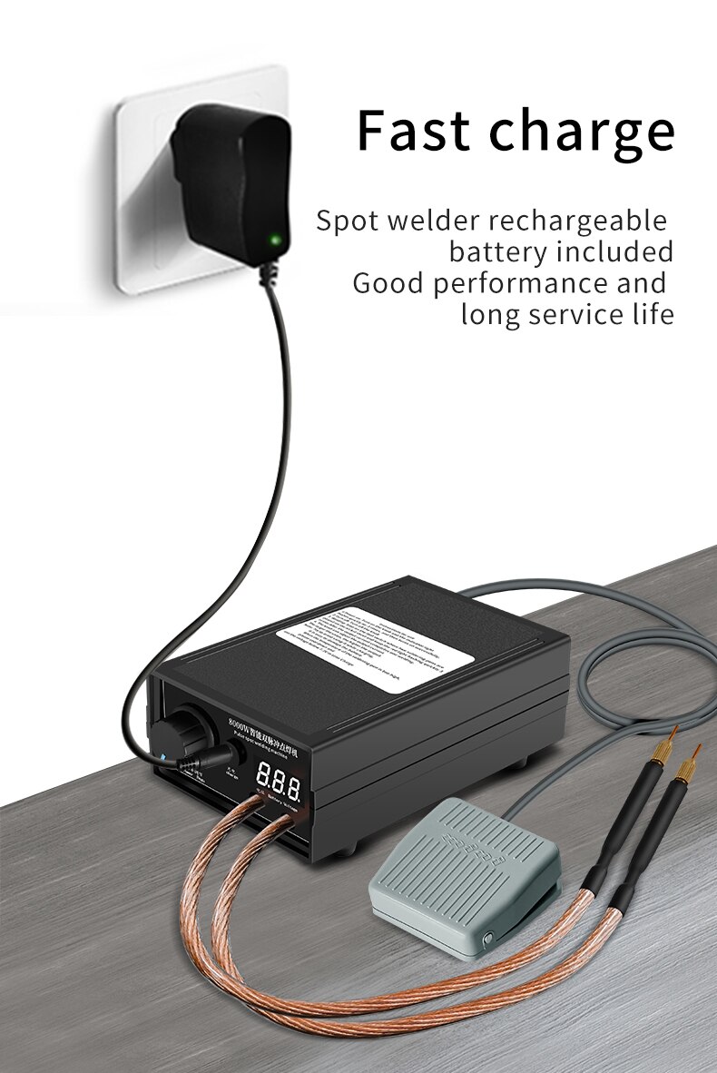 8000W Mini Spot Welder Kit DIY - Spot Welder 18650 Battery Pack 评论和价格