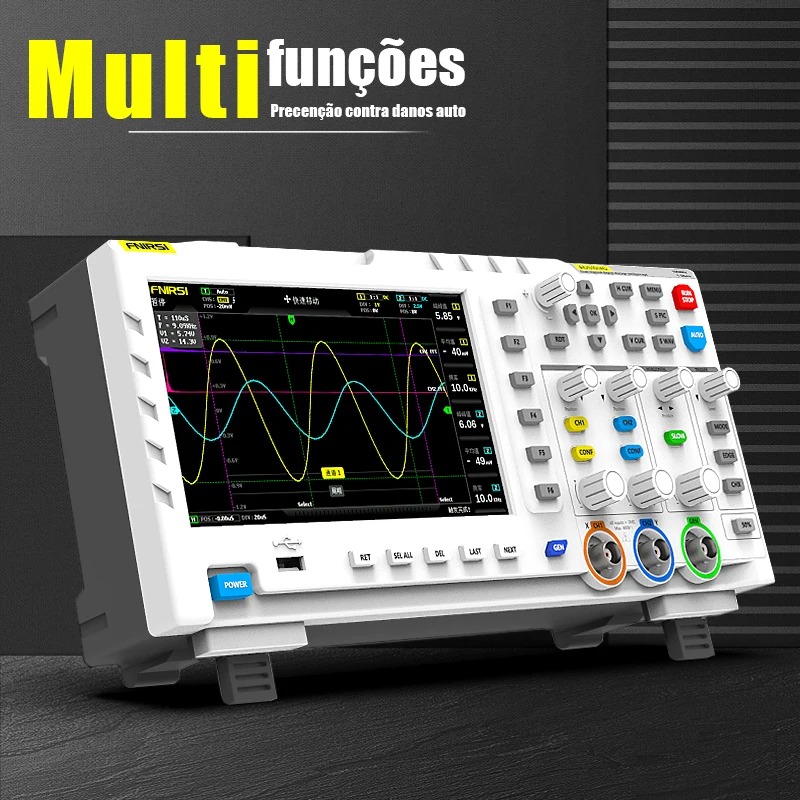 FNIRSI 1014D Digital Oscillosc - Digital Storage Oscilloscope 100Mhz 评论和价格