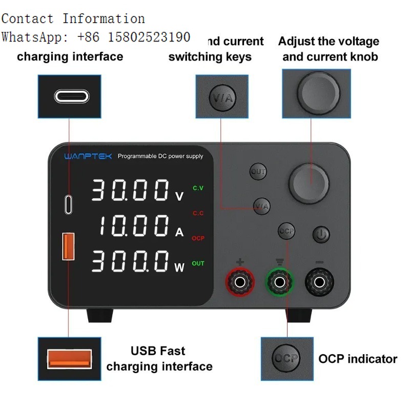 TPS3010 30V 10A Power Supply P - Programmable Dc Power Supply 30V 10A 评论和价格