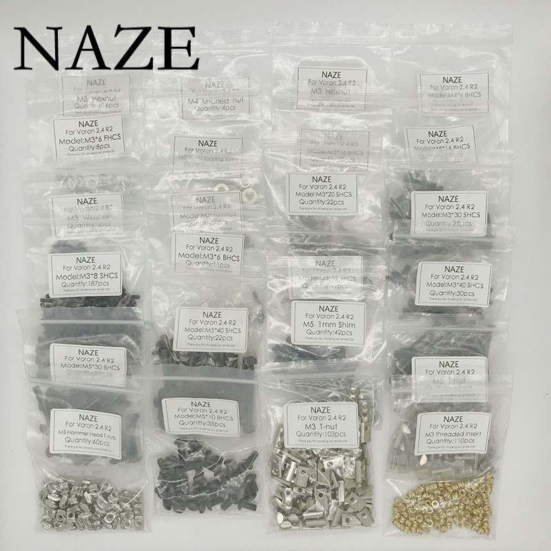 NAZE Voron2.4 3D Printer R1/R2 - Voron 2.4 R2 Kit 评论和价格